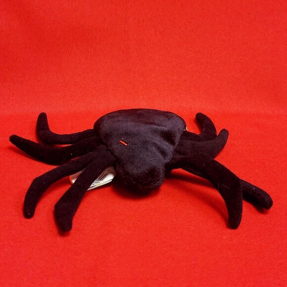 Ty Beanie Babies Spinner The Spider 1997 Plush Stuffed Animal - Picture 4 of 10